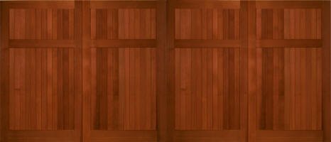 wood overhead doors